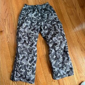 Camouflage Snow Ski Pants